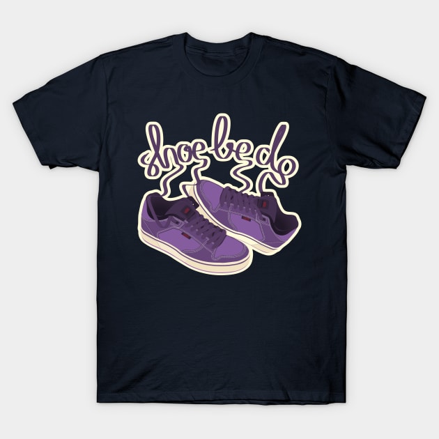 SHOEBEDO PURPLE T-Shirt by Damir